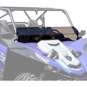 HAKA TOUGH Front Windshield for Yamaha YXZ 1000 Accessories 2019-2024,Vented Windshield for YXZ 1000R Front Full Window Dustproof Durable