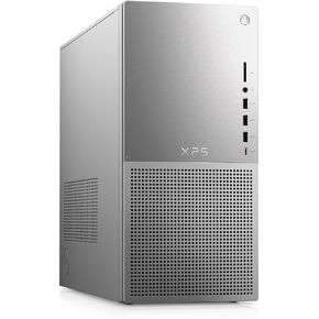 Dell XPS 8960 Desktop Computer Tower - 14th Gen Intel Core i9-14900K 24-Core Processor up to 6 GHz, 64GB DDR5 RAM, 4TB NVMe SSD, Intel UHD Graphics 770, Windows 11 Pro - Platinum Silver