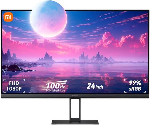 Xiaomi A27i 27 inch Monitor, 100Hz high Refresh Rate, IPS Hard Screen, 7.5mm Ultra-Slim Body, 1080p FHD Resolution, ∆Е<2 Factory Color Calibration for Each Screen, DP 1.4 Supported and Easy mounting in Kuwait