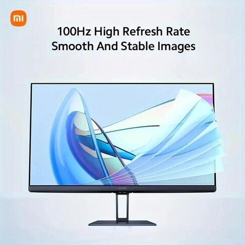 Xiaomi A27i 27 inch Monitor, 100Hz high Refresh Rate, IPS Hard Screen, 7.5mm Ultra-Slim Body, 1080p FHD Resolution, ∆Е<2 Factory Color Calibration for Each Screen, DP 1.4 Supported and Easy mounting in Kuwait