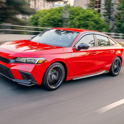 Rain Guards for Toyota Highlander 2020 2021 2022 2023 2024 L LE XLE XSE Limited Platinum Hybrid, Durable Tape on Side Windows Wind Deflectors, Vent Visors, Rain Visor, Window Visor- 6 PCS in Kuwait