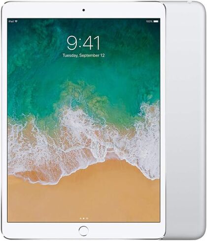 2017 Apple iPad Pro (10.5 بوصة مع Wi-Fi + Cellular، 512 جيجابايت) - فضي (متجدد) in Saudi Arabia