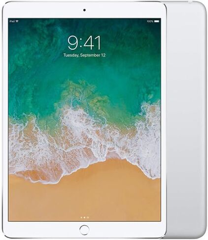 2017 Apple iPad Pro (10.5 بوصة مع Wi-Fi + Cellular، 512 جيجابايت) - فضي (متجدد) in Saudi Arabia
