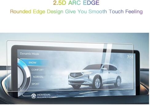 Screen Protector Compatible With 2020-2025 RDX,Anti-Explosion & Scratch,HD Clear,SSSKY Premium Navigation Accessories Comaptible With Acura RDX（10.2inch） in Kuwait
