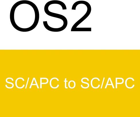 MECCANIXITY 1Pcs 15M(49.2Ft) SC/APC to SC/APC Fiber Optic Patch Cable Single Mode Simplex Cable with SC/APC Coupler LSZH Jumper Fiber Optical for Network Transceiver Instrumentation,OS2 Grade in Saudi Arabia