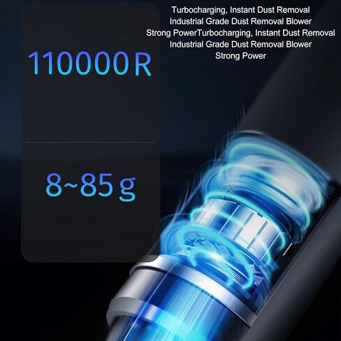 Dry Blower Turbo Fan 110000RPM Portable Mini Blower Cordless Air Blower Car Dryer for Car, Computer, Keyboard in Saudi Arabia