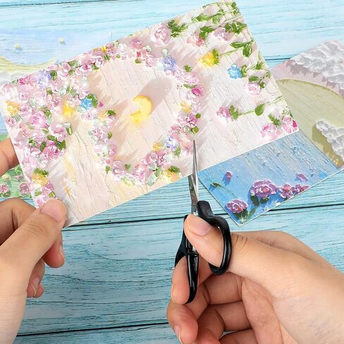 2Pcs Small Scissors All Purpose Craft Scissors Stainless Steel Mini Detail Craft Scissors Precision Straight Fine Tips Design for Paper Cutting,Scrapbooking in Saudi Arabia
