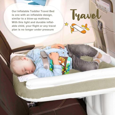 Inflatable Travel Pillow: Ergonomic Neck, Back, and Waist Support for Planes, Cars, and Camping Adventures – Adjustable Blow-Up Cushion for Superior Comfort-CQJZ-3 in Kuwait