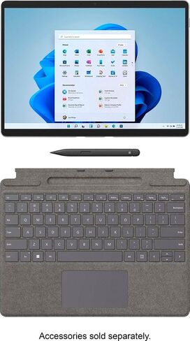 تابلت مايكروسوفت سيرفس برو-8 التجاري (EBX-00003) شاشة لمس 13 بوصة بيكسل سينس (2880x1920) i5-1145G7 8 جيجا رام 512 جيجا اس اس دي ويندوز 10 بروفيشنال بلاتينيوم in Saudi Arabia