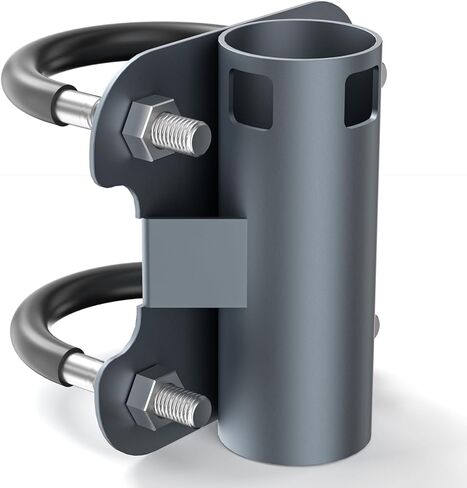 Starlink Mount Kit Gen 2 Starlink Mounting U-Bolt Pipe Converter for Starlink V2 Pipe Converter Starlink Mounting Bracket Stand للسفر RV، السقف، اليخوت، التخييم، في الهواء الطلق in Kuwait