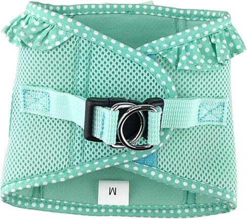 DOGGIE DESIGN American River Choke Free Harness - Pink Polka Dot (X-Small) in Saudi Arabia