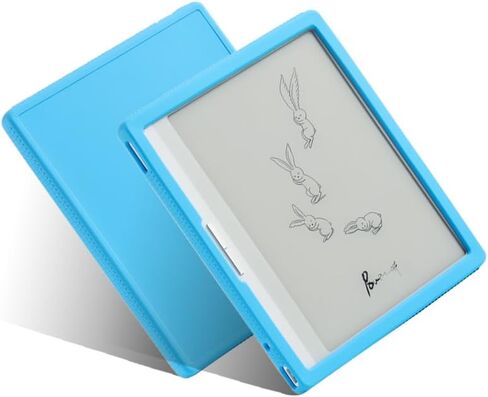 Fro Soft Silicon Back Shell for Onyx Boox Leaf 3 2 Case Leaf3 Leaf2 7" eBook Slim Protective Cover for Boox Page Galileo 2023 Funda boox Go Color 7 (Blue) in Saudi Arabia