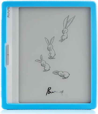 Fro Soft Silicon Back Shell for Onyx Boox Leaf 3 2 Case Leaf3 Leaf2 7" eBook Slim Protective Cover for Boox Page Galileo 2023 Funda boox Go Color 7 (Blue) in Saudi Arabia