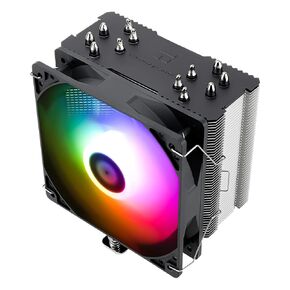 Burst Assassin 120 ARGB CPU Cooler, 120mm PWM Quiet Fan ARGB CPU Air Cooler with 1550RPM Speed, for Intel 1700/1150/1151/1200