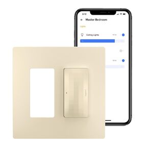 Legrand Radiant WNRH2LA Smart Gateway with Netatmo, Surface Mount, Compatible with Alexa, Google Assistant & Apple HomeKit, Light Almond (1 Count)