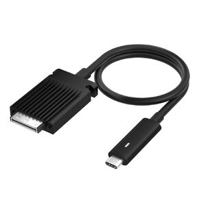 (1 - Pack) USB Type C to Trinity Cable 3V37X 5T73G Supports Thunderbolt-3 40 Gbps, 4K Resolution at 60Hz, Compatible with Docking Stations Dell TB15, TB16 and K16A