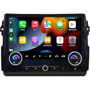 Car Radio for Toyota FJ Cruiser 2007-2017 Radio Stereo Replacement with Wireless Carplay Android Auto Updrage 8Core 13.3 Inch Touch Screen DSP Voice Control GPS Bluetooth AHD Backup Camera