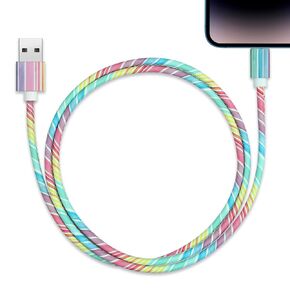 JAKPAK for iPhone Charger Cord 3.93FT Cable for iPhone Chargers 60W Fast Charging Cord Compatible with iPhone 14/13/12/11 Pro Max/X/Xr /8 Plus/7 Plus/iPad Mini/Air Fast Charging Cord-Colourful