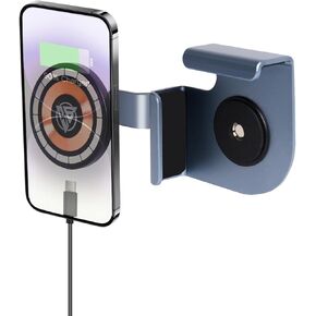 Phone Mount Charger for Tesla Model S/3/X/Y Cybertruck Accessories 2024,Touchscreen Wireless Charge for Magsafe Magnetic Phone Holder for All iPhone 14/15/16 Pro Max Android Phones