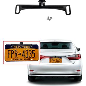 Backup Camera License Plate Mount, Car Rear View Camera Bracket, Universal Car Dash Cam Mirror Camera Kit Rearview Camera Mount, Only Installation Holder for Backup Camera Reverse Camera