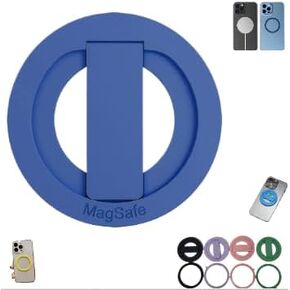Phone Grip for Magnetic pop Socket Fidget for iPhone, Android Phone .There are 4 Colors and Come with 4 Magnetic Rings That Stick to The Back of The Phone,Magnetic Phone Grip,Ring for Cell Phone.