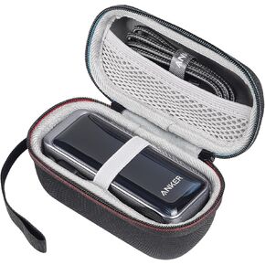 Case for Anker Prime Power Bank 9600mAh 65W,Battery Charging Station Carrying Travel Storage Holder,Anker Prime Power Bank 9600mAh 65W & Accessories Portable Storage Case,Box Only (Black)