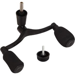 Alomejor Fishing Reel Double Handle Grip Spray Spinning Fishing Wheel Hex Double Rocker Arm