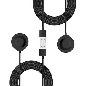 FitTurn Compatible with Huawei Watch Ultimate/GT3/GT Runner/watch3 Pro New/GT2 PRO/GT3 Pro/Watch D Charger Charging Cable -2 Pack 3.3FT Replacement Charging Cradle Adapter Dock for GT3 Smartwatch