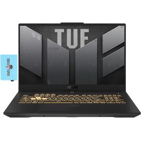 ASUS TUF Gaming F17 Laptop 17.3" 144 Hz FHD Display (12-Core Intel i5-12500H, GeForce RTX 3050 4GB, 32GB RAM, 1TB PCIe SSD, RGB Backlit KYB, Thunderbolt 4, WiFi 6, HD Webcam, Win 10 Pro) w/DKZ Hub