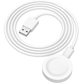 شاحن AWINNER متوافق مع كابل شاحن ساعة Huawei، قاعدة شحن مغناطيسية بديلة لمحول USB للساعة الذكية (عبوة بيضاء واحدة) in Kuwait