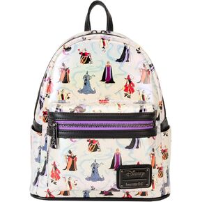 Loungefly Disney Villains Iridescent Mini Backpack