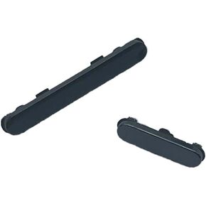 Power Volume Button Key Replacement for Google Pixel 9 Pro Pixel 9 Pro XL- Power（On Off）/Volume Button/Side Buttons Key Replacement Set - Obsidian