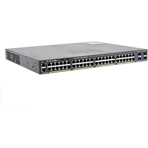 Cisco WS-C2960X-48LPS-L Catalyst 2960X Series 48-Port PoE+ Gigabit Ethernet Switch (Renewed)