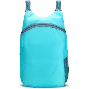 15L Hiking Backpack, Lightweight Packable Backpack Travel Hiking Daypack Foldable, Foldable Backpack Water Resistant (Grey)