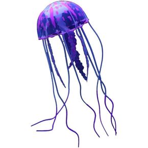 Purple Artificial Simulation Glowing Jellyfish Suitable for Fish Tank,Aquarium Decoration Purple Popular,Aquarium Decor,Fish and Aquatic Pets