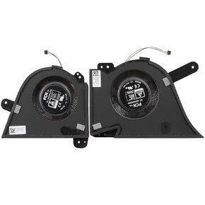 CPU+GPU Cooling Fan Replacement for ASUS ROG Zephyrus S17 GX703 GX703H GX703HM FNA8 DFSCM22716392A FN7A DFSCL12E06486B 13NR06F0T04011 13NR06F0T05011 DC12V 1A