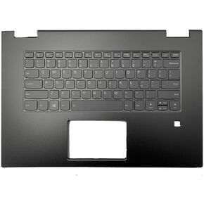 New Palmrest with Keyboard Backlit Gray Repalcement for Lenovo Yoga 730-15IKB 730-15IWL AM27G00C00 5CB0Q96479