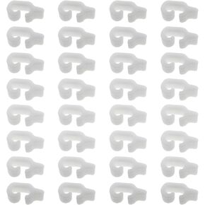 32 PCS Cat Cage Door Buckle Lock Pet Cage Door Lock Snap-Type Detachable Connector Clamp Fence Fastener for Dog and Cat Carrier