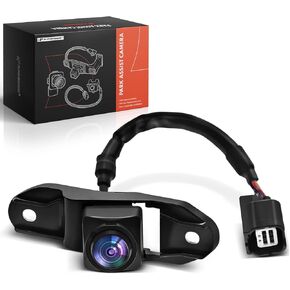 A-Premium Park Assist Camera Rear View Backup Reverse Camera Compatible with Select Honda Models - 2017 2018 2019 Ridgeline - Replace# 39530T6ZA01
