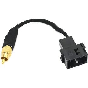 HC3Z-19A387-B Rearview Camera Harness with RCA Plug, Replacement for Ford Lincoln Vehicles with SYNC2 2011-2016 SYNC3 2016-2021, Replaces HU5Z-19A387-A