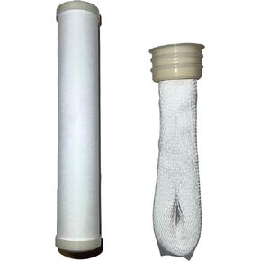 PREMIUM Trailgo Pro replacement water filter 2 Pack - 5 micron Polypropylene (PP) Chlorine, Taste, and Odor (CTO) Composite Cartridge filter and 0.01 micron Ultrafiltration (UF) Water Filter bundle