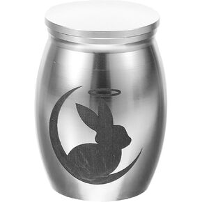 Rabbit Urn Rabbit Ashes Box - Pet Urns for Rabbits Small Pet Urns Rabbit Pet Ashes Keepsake Mini Memorial Pet Cremation Urns Bunny Ashes Holder Keepsake Urn