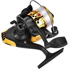 Joyzan Fishing Reel, Spinning Baitcaster Reels Line 3 Bearings Smooth Wire Powerful Cold Water Trolling Baitcasting Gear Freshwater Saltwater Ice Summer Boat Rock Inshore Surf Raft Short Sea Rods
