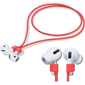 2X Supper Magnetic AirPod Strap,AirPod Lanyard Anti-Lost Cord for Sports Anti-Loss, AirPod Accessories Compatible with AirPods 4 Case 2024, AirPod Pro 2nd/1st, AirPod 3, AirPod 2/1- White 1 Pack