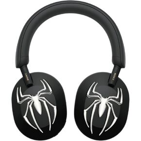 MORWLAT Spider Metal Attachments for Sony WH-1000XM5/Sony WH-CH720N/B/Sony WH1000XM4/S,Fashion Headphone Accessories for Men Women (Silver)