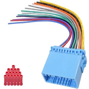 Radio Harness for Honda Car Stereo 99-06,20Pin Stereo Wiring Harness Adapter Compatible with Honda Accord Civic CRV Element Insight Odyssey Pilot Acura Aftermarket Car Radio Wire Connector