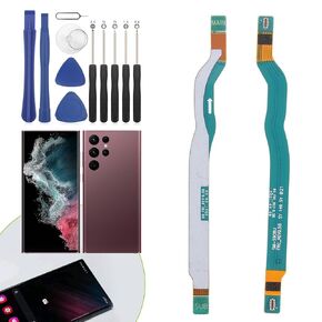 5G Signal Antenna Flex Cable for Samsung Galaxy S22 Ultra 5G Ribbon Connector Replacement for Samsung Galaxy S22 Ultra 5G S908U with Repair Tools