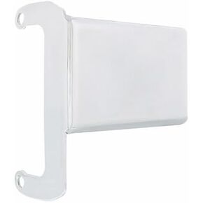 United Pacific 42374 Light/CB Antenna Bracket, Driver Side, Stainless Steel, for 2008-2017 Freightliner Cascadia