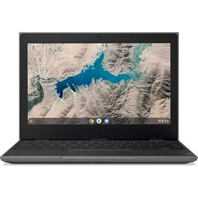Lenovo 100E Chromebook 2ND Gen Laptop Computer, 11.6" HD (1366 X 768) Display, MediaTek MT8173C Processor, 4GB RAM, 32GB eMMC TLC SSD, Powervr GX6250, Chrome OS, Black (Renewed)