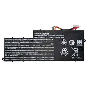 AC13C34 Laptop Battery for Acer Aspire V5-122P V5-132P E3-111 E3-112V E3-111-C0M6 E3-111-C0UM E3-111-C5AL ES1-111M MS237